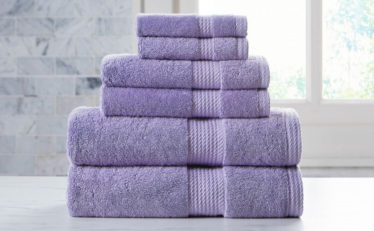 Bath towel - Purple | Poltex Home Fashions
